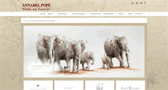 Desktop Screenshot of annabelpope.com